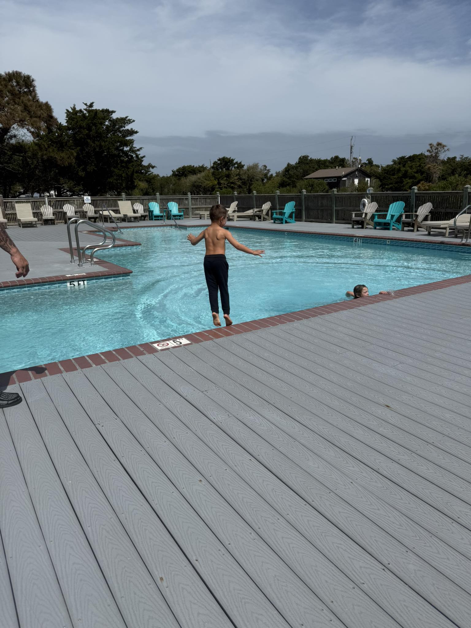 Image of swimming pool at Frisco Woods Campground